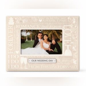NEW! Grasslands Road 4x6 Wedding Day Photo Frame